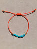 Sleeping beauty macrame bracelet