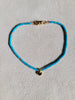 Sleeping beauty enamel heart bracelet