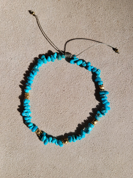 Sleeping beauty nuggets bracelet