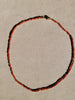 Petite Flower coral necklace