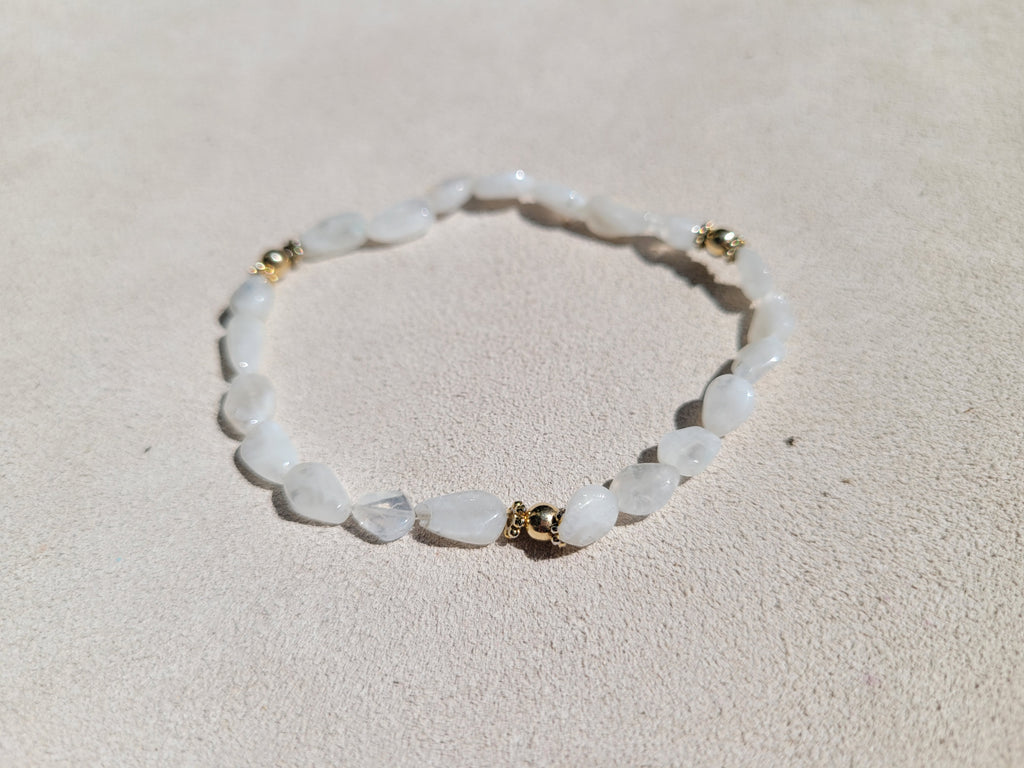 White Flower bracelet