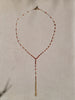 Satelite small gem necklace (short)