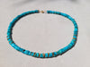 Turquoise slices necklace