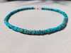 Turquoise slices necklace