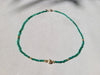 Nectar green tourmaline necklace