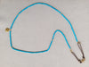 Convertible eye turquoise necklace wrap/nk