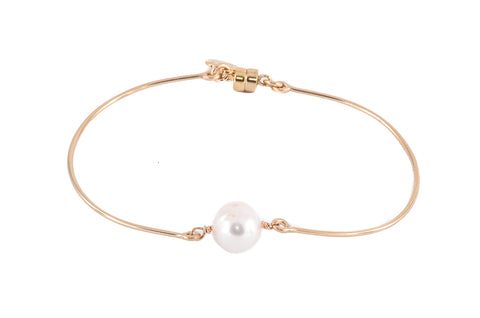 Classic solo pearl bangle